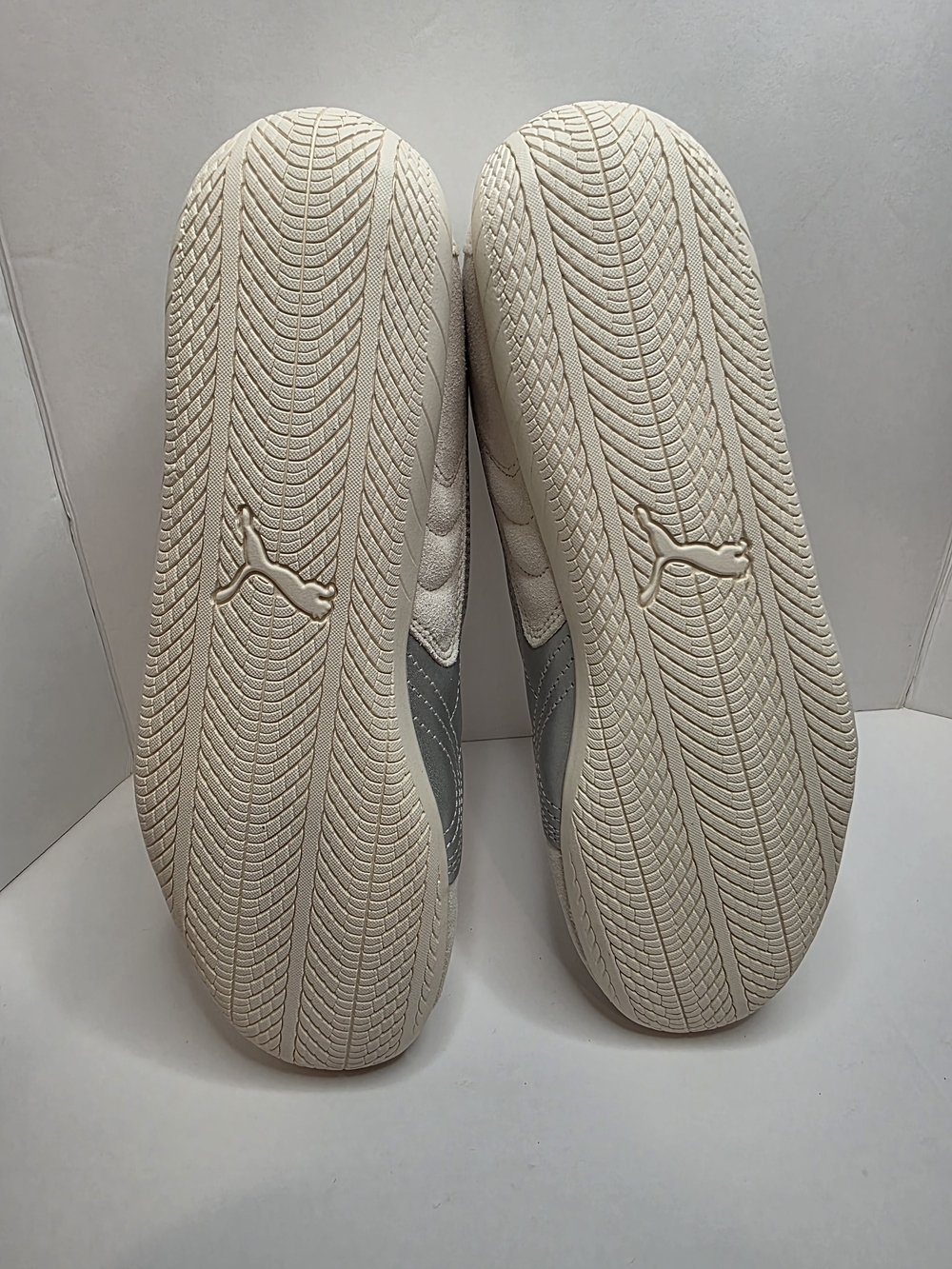Puma Speedcat Premium sneakers "Frosted Ivory/Matte Silver" Size 9W - Picture 5 of 6